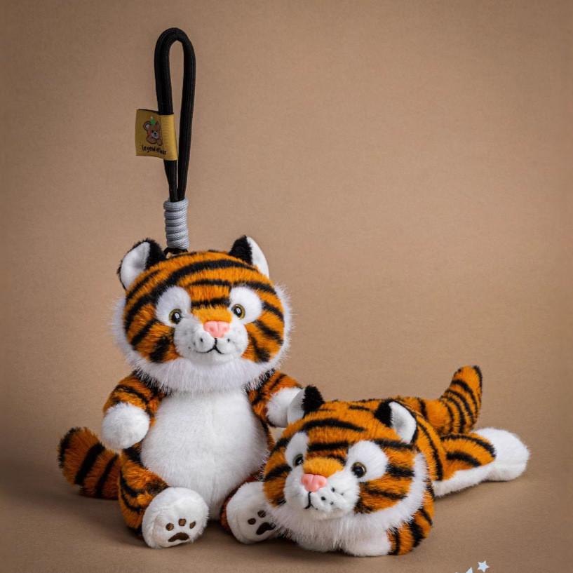 Tiger Plush Cuter Toy Pendant With Pp Cotton For Kids And Collectors Gift