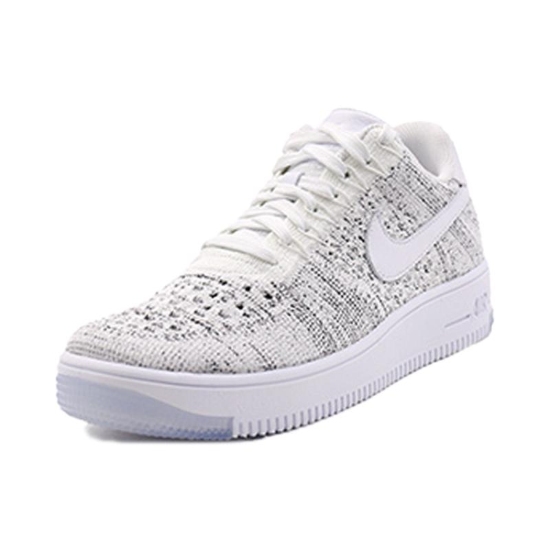 Nike Air Force 1 Flyknit Low 'Summit White Grey' Women's  Sneakers  820256-103