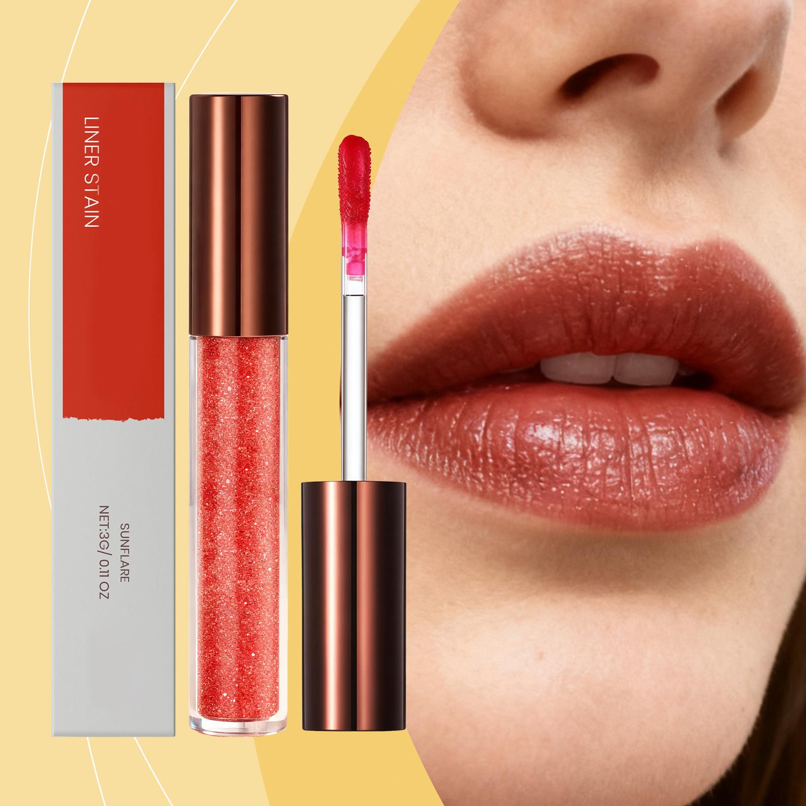 

Peel,Off Lip Tint, Natural Color, Non,transfer, Moisturizing And Plumping, Smooth And Portable Lip Gloss. One Size