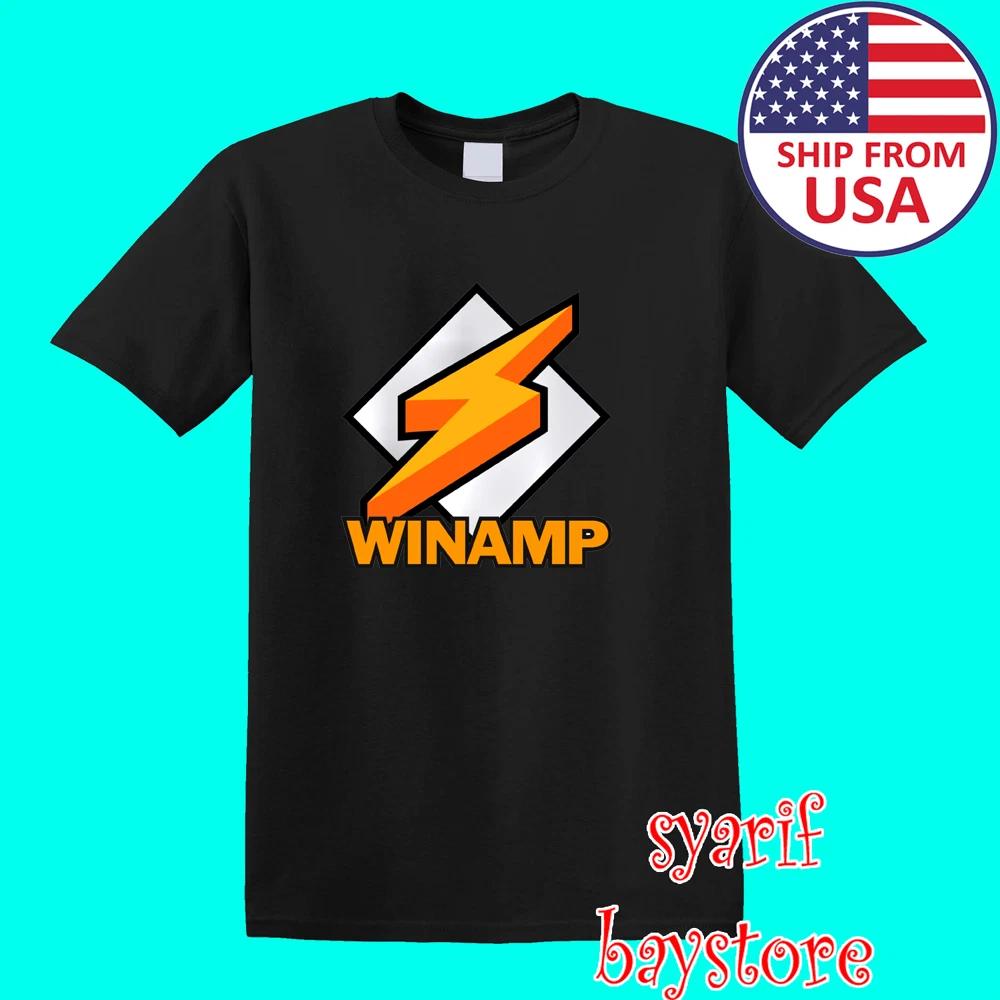 Men s and Women s T-shirts Winamp Old XXXXL