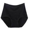 Breathable High Waist Women Underwear Plus Size Ribbed Stretch Cotton Seamless Soft Comfortable Panties