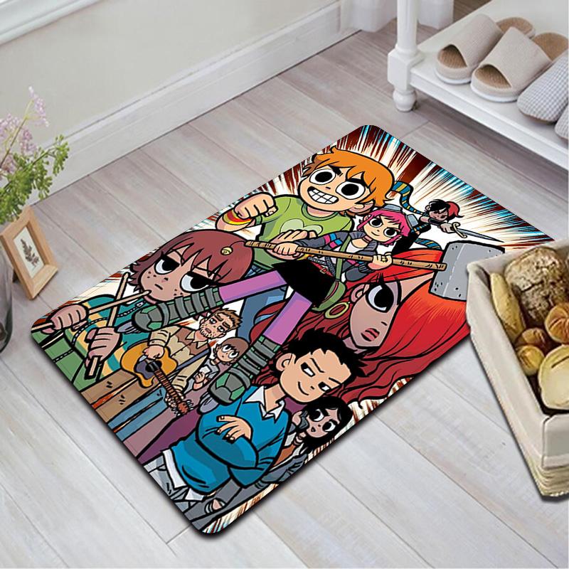Scott Pilgrim Rug Floor Mat for Living Room or Bedroom Soft and Comfortable Carpet a Gift for Birthday and Holiday.NFF0928555