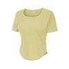 SELLY'S Cut-Line Slim Short Sleeve T-Shirt_I6B-Cts006