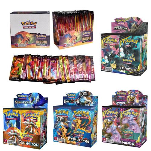 324Pcs/Box Cards Sun & Moon Lost Thunder English Trading Card Game Collection
