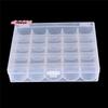 M-1pc 25 Spools Empty Bobbins Storage Box Sewing Accessories Tools Plastic Sewing Machine Bobbin Case Knitting Needle Organizer