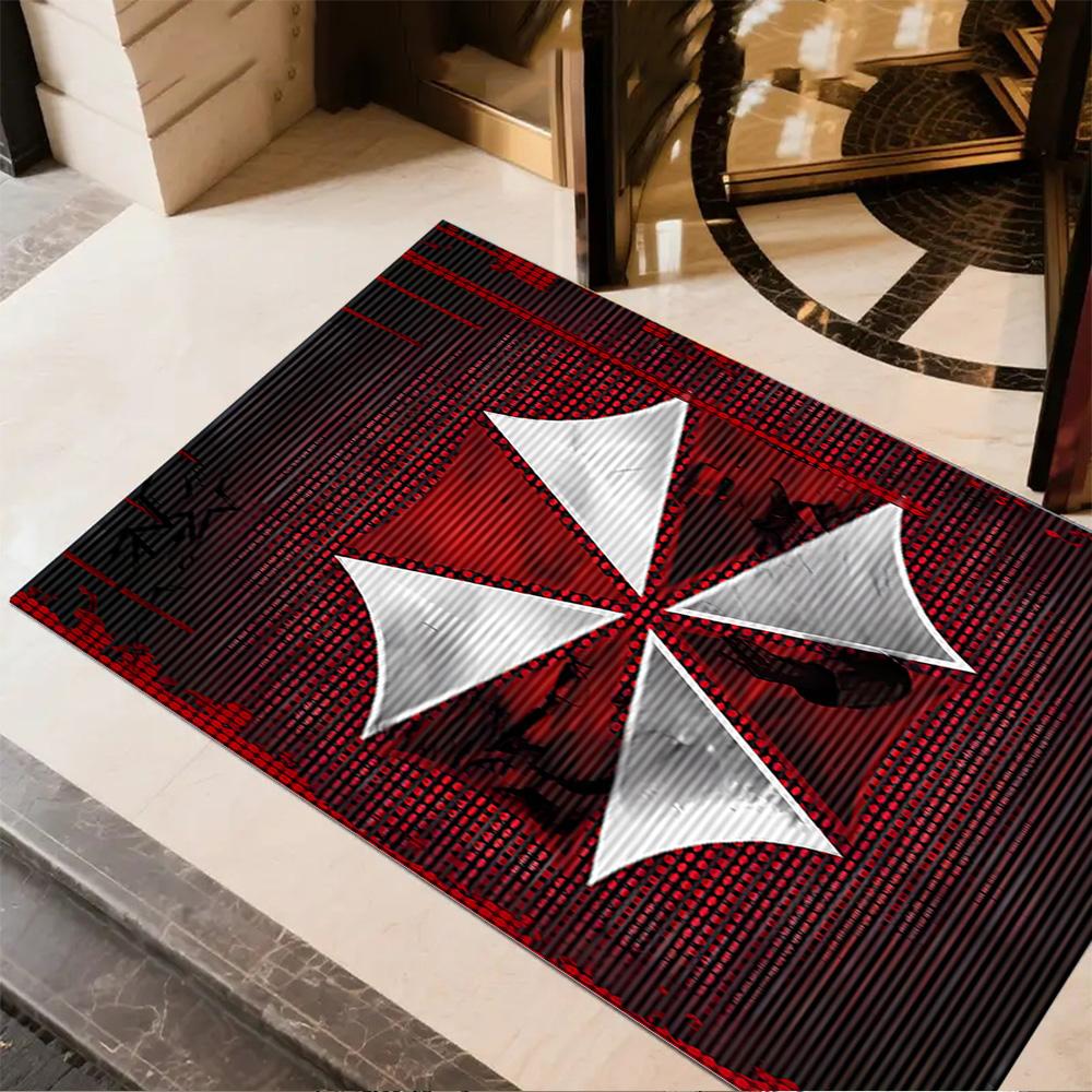 Umbrella Corp. Logo Carpet Design for Decorate room Dining Room Foyer Playrooms Antislip Carpet Office home decor Perfect Gift for Friends & Family