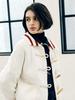 SPNK Duffle Toggle Knit Wool Cardigan_Ivory