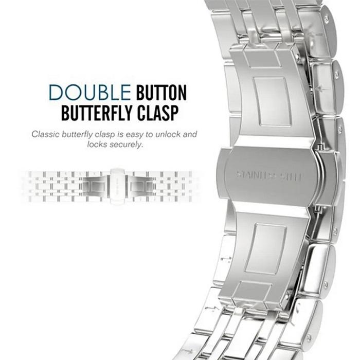 Hot Selling Watch Accessories Stainless Steel Chain Band Replacement Smart Watch Band for Apple Watch Series 8/9/10/11/Ultra/SE