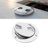 Universal 316 Stainless Steel Round Deck Plate Easy Installation Removable Design For Yachts Vessel Marine Applications