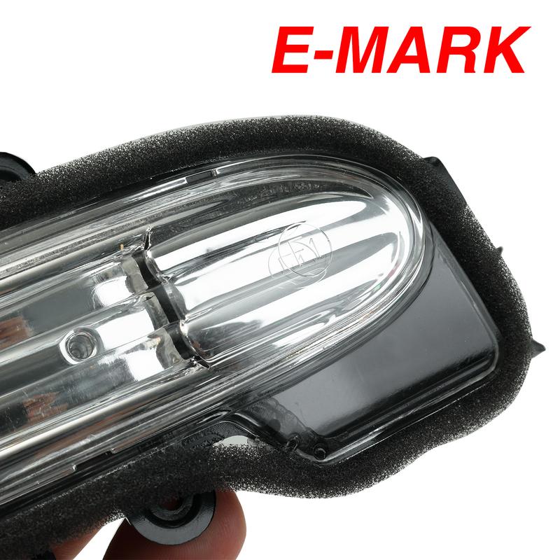 Left Right Side Mirror Turn Signal LED Light Indicator Repeater Blinker For Mercedes-Benz W203 C-Class 2038201521 2038201621