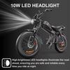 EMOKO C93 Retro Electric Bike 1000W Motor 20" Fat Tire City E-Bike 48V20Ah Battery Long Range Mountain Bike MTB Off Road Bicycle