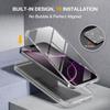360 Full Body Front Back Clear Protective Phone Case For iPhone 17 Air 16E 16 15 14 13 12 11 Pro Max Plus PC+TPU Bumper Cover