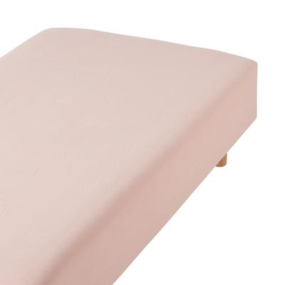 Cearșaf MUJI spălat, ajustat, 84233036, D, Roz,