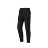 Casual Simple Solid Color Straight Leg Elastic Knit Sports Pants Men Bottoms Black 952515502-1