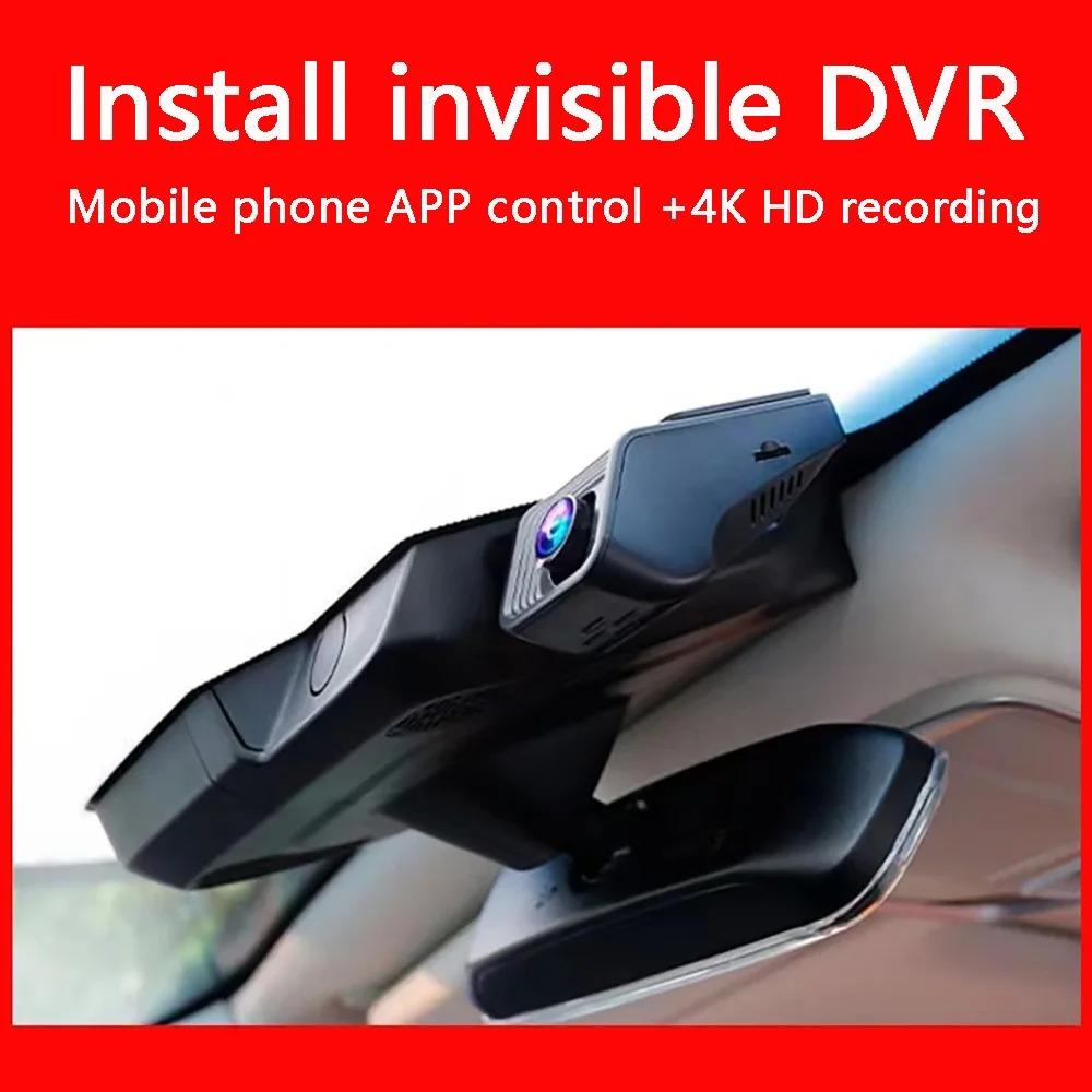 HD 4K 2160P WiFi Auto DVR Dashcam Kamera 2K 1600P 1080P 24H Parkmonitor APP-Steuerung Auto Fahrvideo-Rekorder für alle Autos