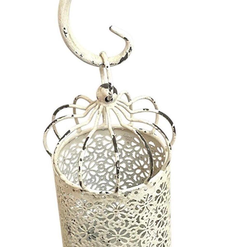 Vivienne Stand 19 x 15 x Iron Antique Style Candlestick (Vivienne Westwood) [Candle 40.5cm (Height) White] 54601CS-WH