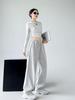 Women's High Waist Wide-Leg Sweatpants: 2025 American Spring/Autumn Style Joggers