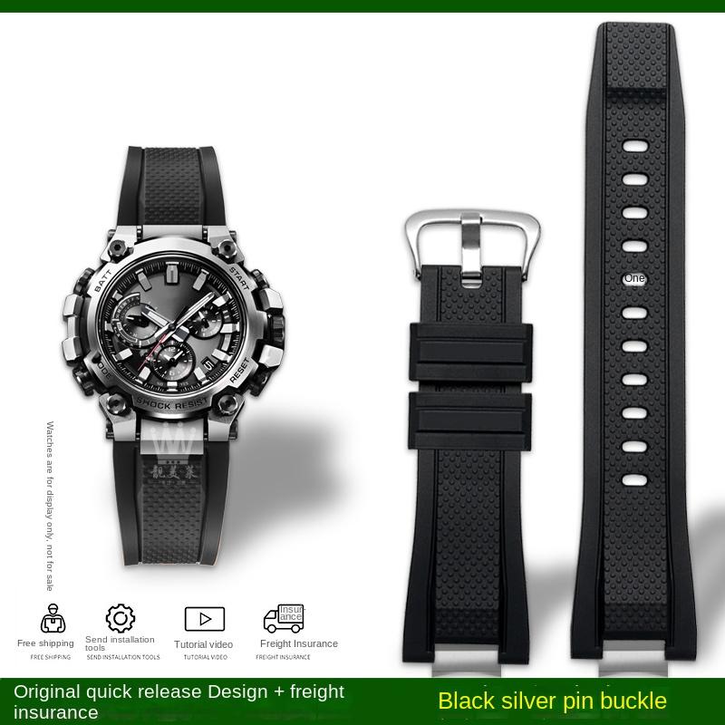 Priekš Casio G-SHOCK MTG-B3000 Silikona pulksteņa