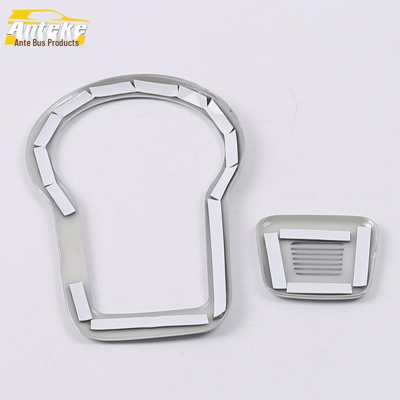 17 Compass Headlight Adjustment Frame & Console Headlight Control Button Sticker