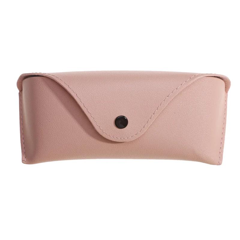 Glasses Box Solid Color PU Sunglasses Myopia Glasses Pressure Resistant Sunglasses Boxs Glasses Bags for Travel