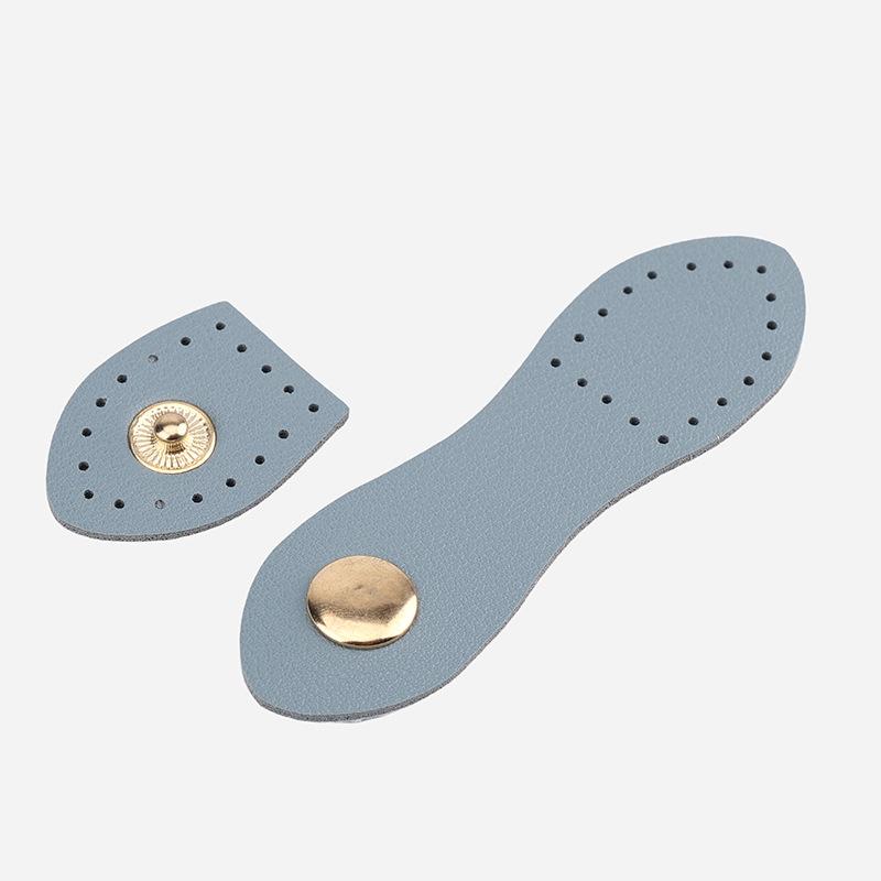 Leather Bag Buckle Handmade Buttons Wallet Hasp Clasp Buckle Card Pack Buckle For Diy Handbag Accessories