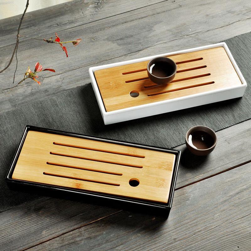 Minimalistisches Tee-Tablett