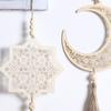 Holz Ramadan Dekoration Eid Banner Mubarak Basteln Mond Für Zuhause Hängender Schmuck Anhänger Islam Muslimische Partyzubehör