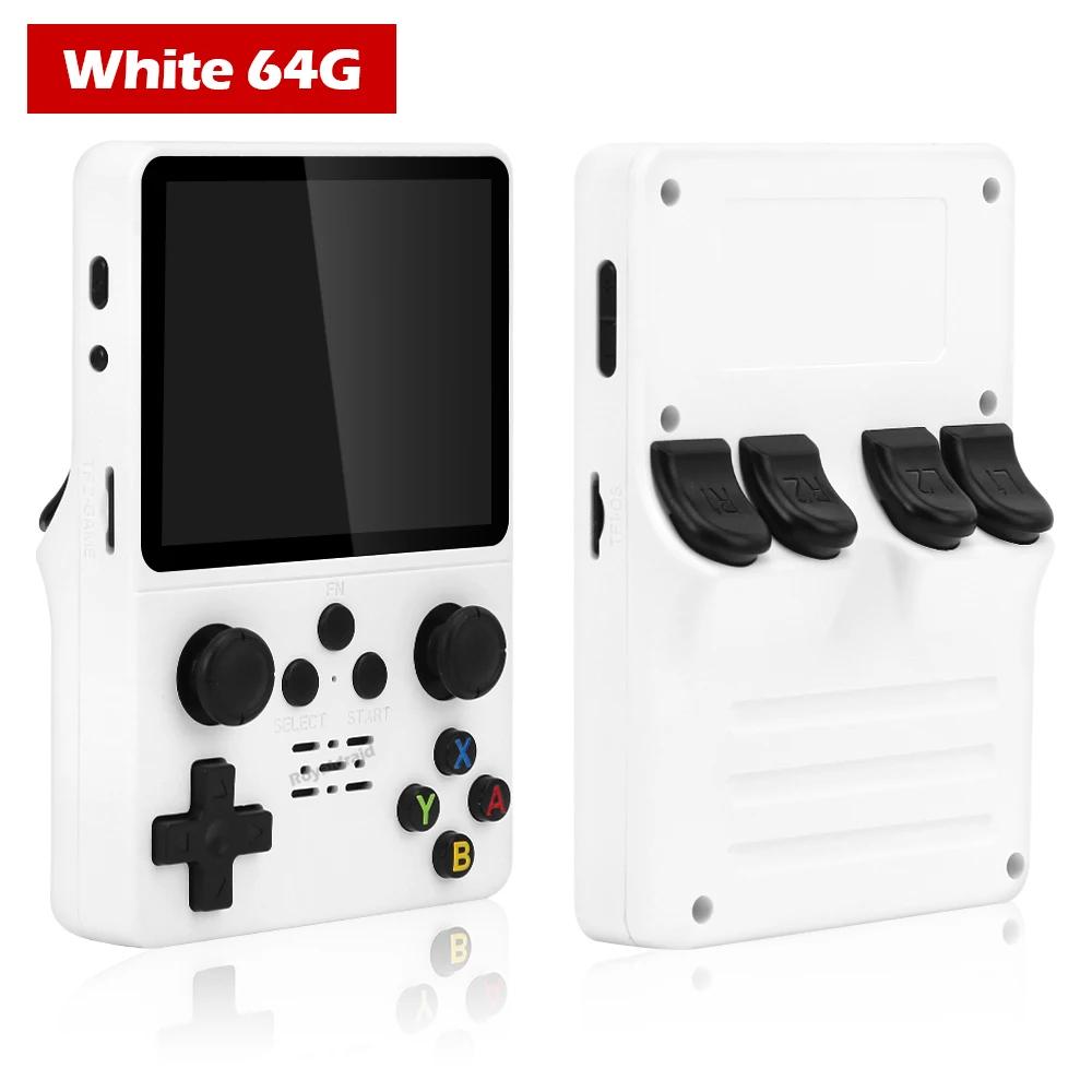 

НОВАЯ модернизированная портативная игровая консоль R35S в стиле ретро с 3,5-дюймовым IPS-экраном и полноразмерным портативным игровым проигрывателем RK3326 для игровой машины PS1