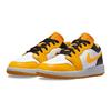 Air Jordan 1 Low GS Taxi White Kids Sneakers Yellow Black 553560-701