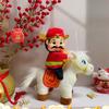 Chinese New Year Gift Feng Shui Fortune God Plush Toy For Office Decor