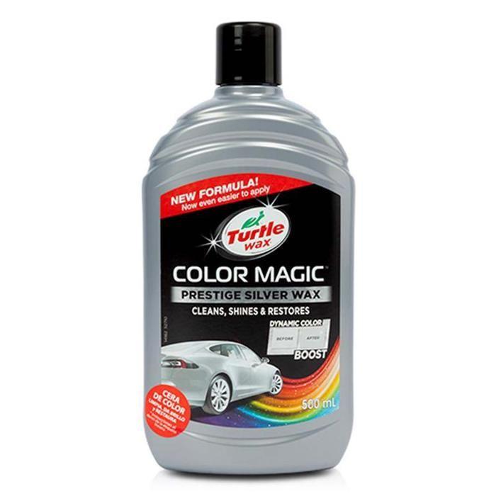 Turtle Wax Efface Rayure - Couleur Magique 500ml Cire Argent
