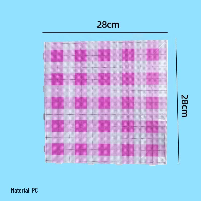 2.6mm Transparent Perler Bead Board - Wear-Resistant DIY Jigsaw Puzzle Craft Template