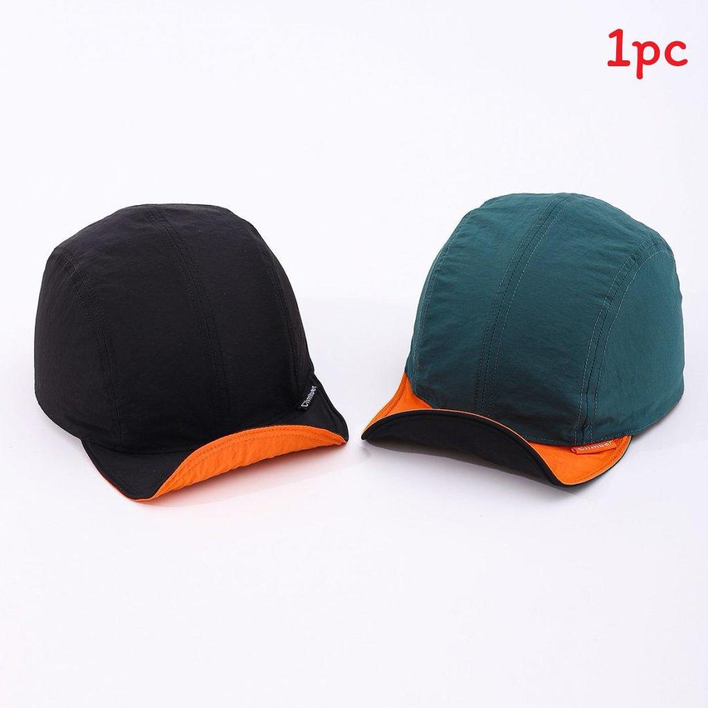 Outdoor Sun Protection Baseball Cap With Breathable Fabric For Summer Active Wear