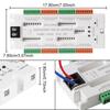 32 Channels DC12V/24V Stair LED Motion Sensor Light for Stair Light Prevent Short Circuit Controller Automatic Indoor Stairway Ladder Night Light