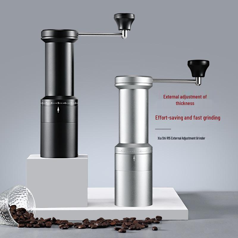 

Hand-cranked CNC420 Coffee Grinder with Pour-over Coffee Grinding Core чёрный