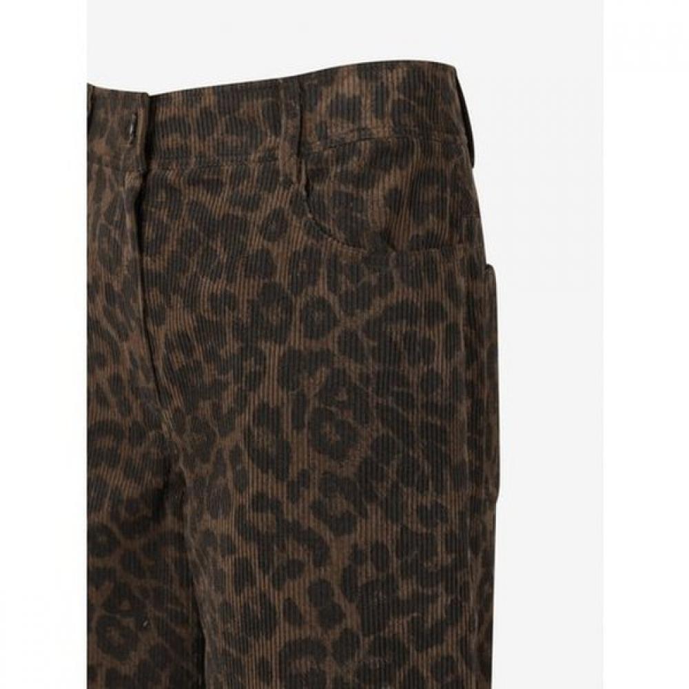 CC collect. Leopard Corduroy Pants C254msa701