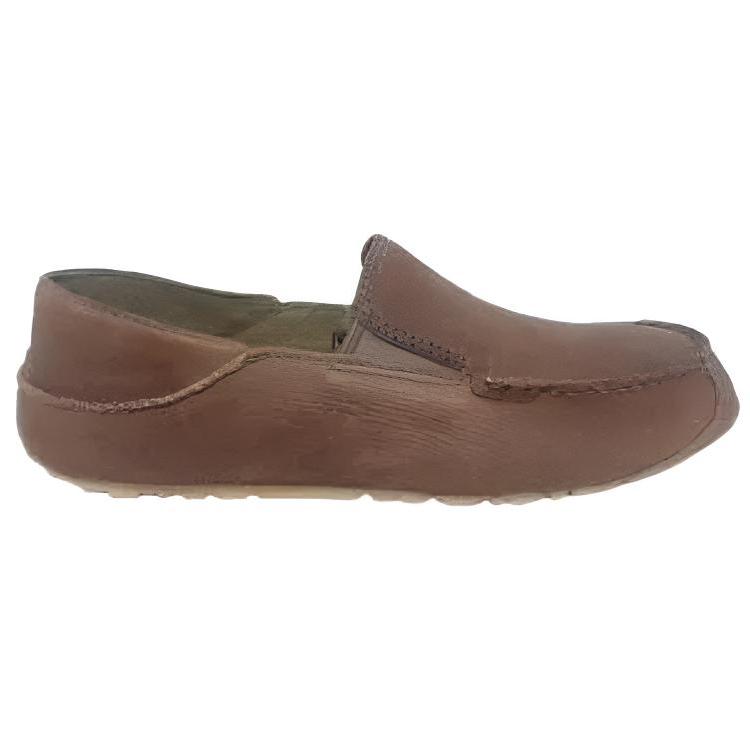 UGG Upshaw Sheepskin Gommino Loafers Men's Earth Umber 1015607-MLE