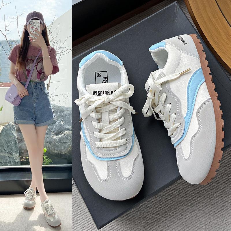 Women's Spring New Running Shoes Are Not Tired and Versatile Flat-bottomed Sports and Leisure Shoes