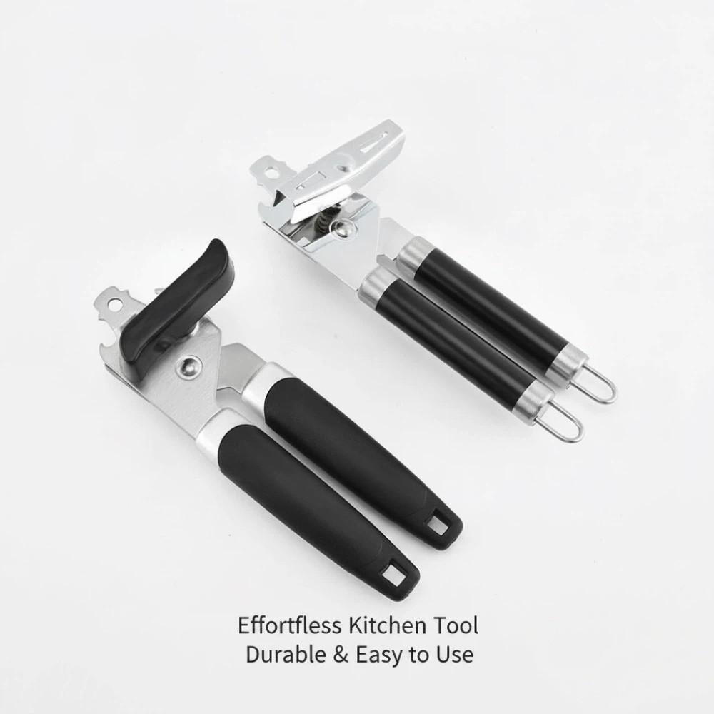 Ergonomic Handle Bottle Opener Compact Tin Can Opener Powerful Can Opener Wine Accessories