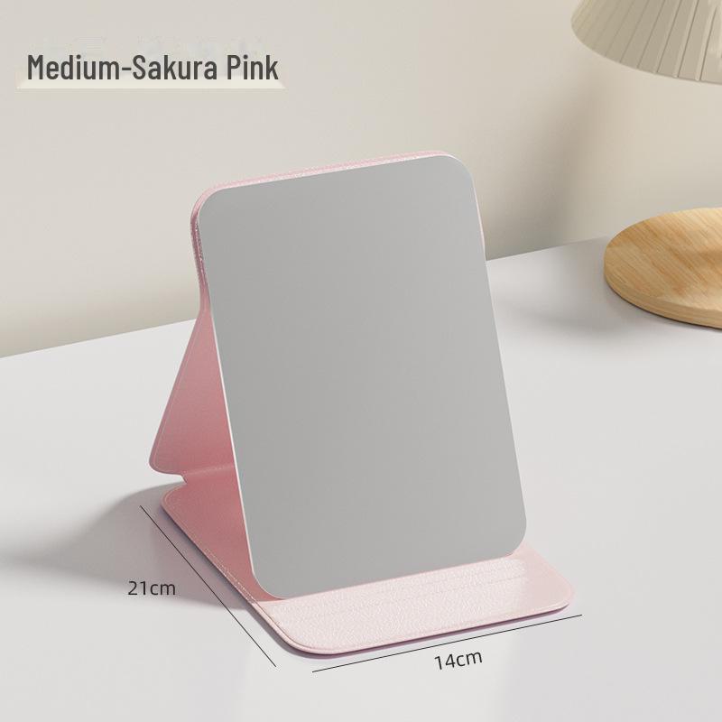 Oglindă de machiaj pliabilă HD portabilă pentru studenți și cămine