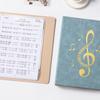 20 Pages Piano Music Sheet File Folder Flexible A4 Sheet Music Clip  Note Folder