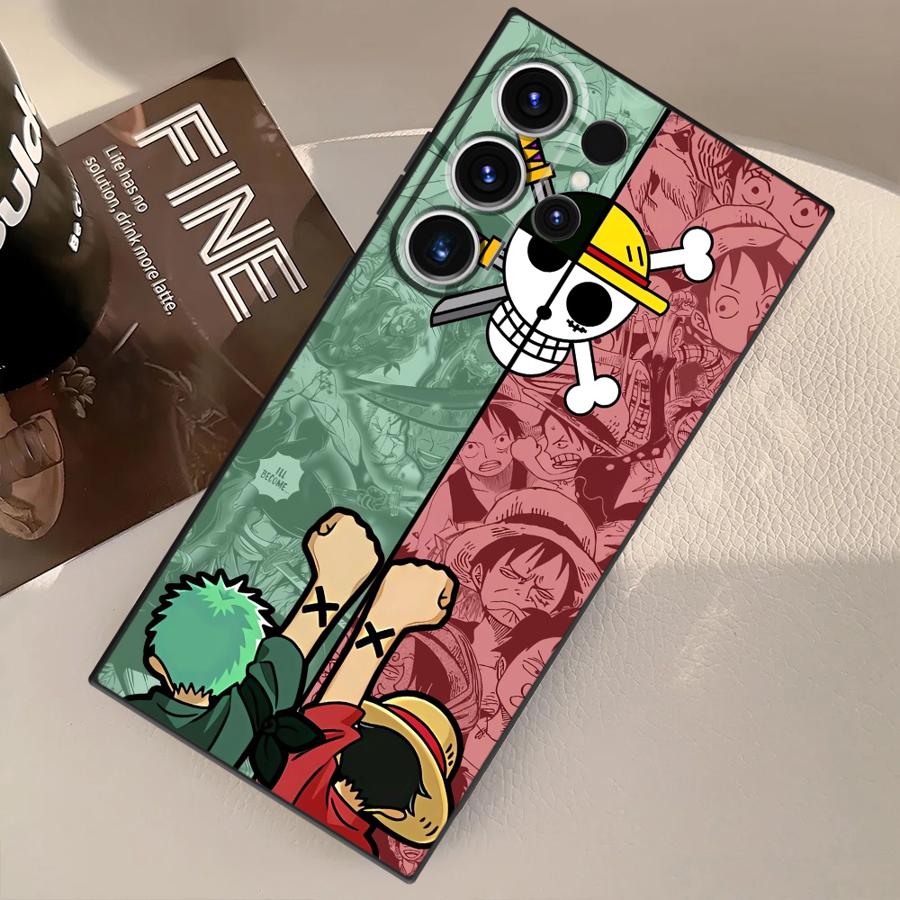 Anime One Pieces Case for Samsung Galaxy S26 Ultra Note 20 8 9 10 S10 S9 S20 Ultra S23 S24 S21 FE S25 Plus Funda Phone Cover