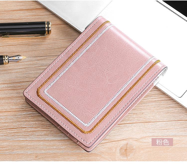 

Новый яркий кожаный чехол для водительского удостоверения, кожаный чехол с вязаной строчкой, мужской и женский, зажим для ID для вождения автомобиля, модный кожаный чехол для ID