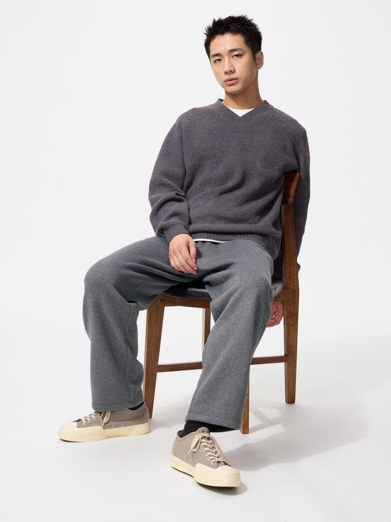 Uniqlo Japan Knit Fleece Easy Ankle Pants