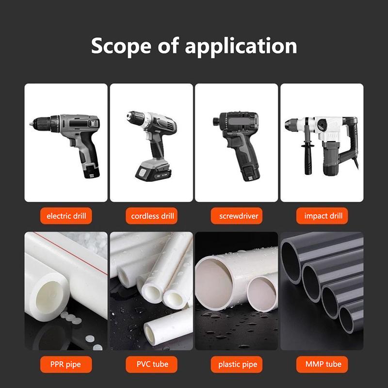 Alloy Steel Thread Opener Set Durable Inner Outer Thread Universal Hex Handle for Mechanical Repair DIY Projects