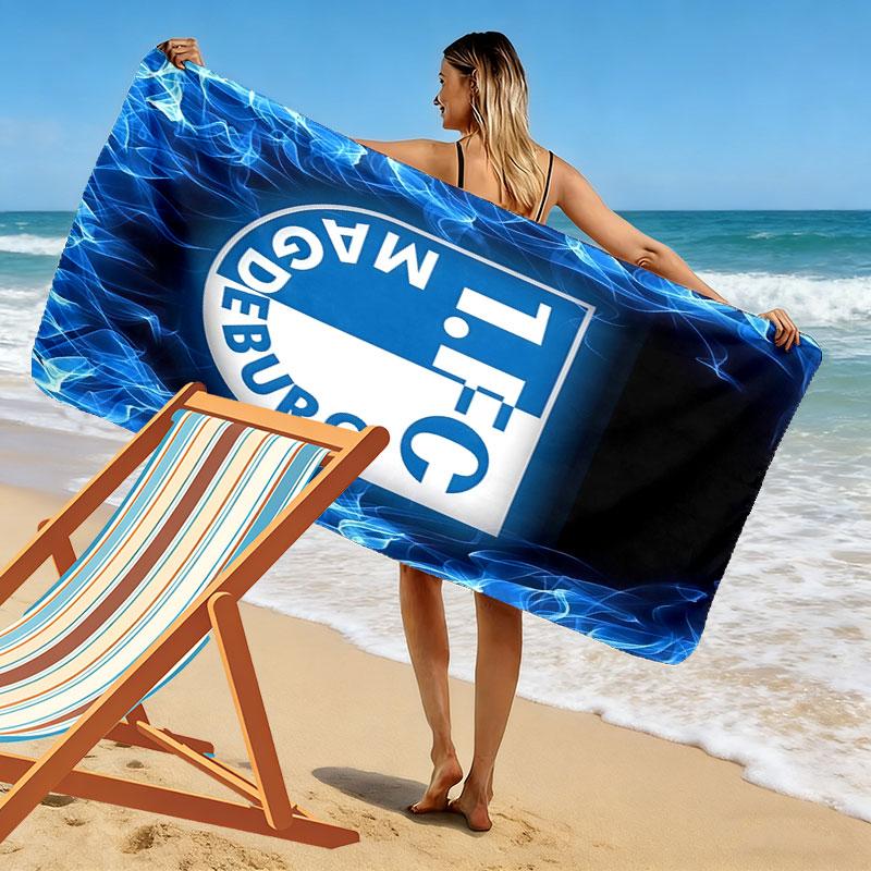FCM Glory Print Beach Towel, Large Soft Quick Dry Towel for Beach Camping Swimming