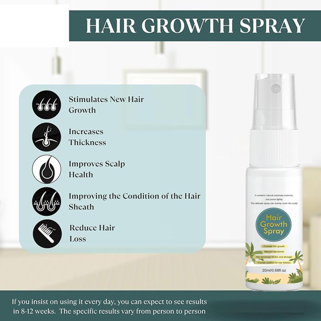 Batana Rosmarinus Oil Hair Care Prevent Hair Breakage Hair Growth Prevent Hair Loss Hair Care Nourish Scalp Spray 20ml