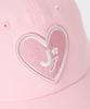 JUNEJUNE SPACE Vol12 Heart. Logo Cap_Light Pink (Vol12 Heart Logo Cap_Light Pink)