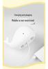 Creative Whale Night Light: Rechargeable Silicone Lamp with 7-Color Breathing Mode, Ideal for Babies & Girls