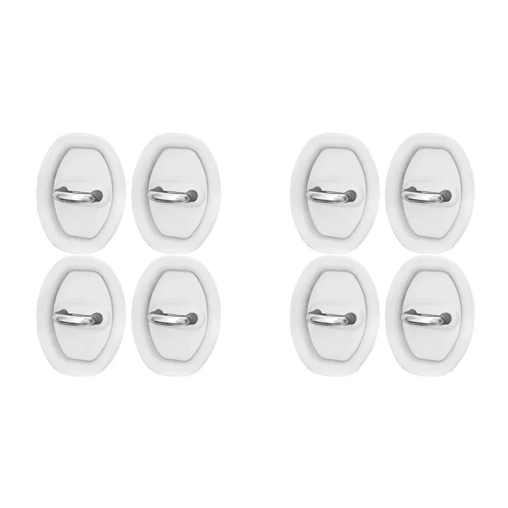 4/12pcs Car Door Lock Shock Absorber Cushion Crash Protection Cushion Seal Guard Plug Silicone Crash Protection Kit Accessories
